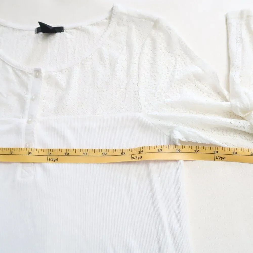 H&M Ribbed Women's Top Size M - Picture 9 of 10